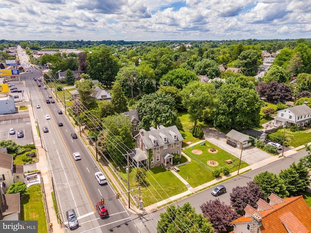 aerial view