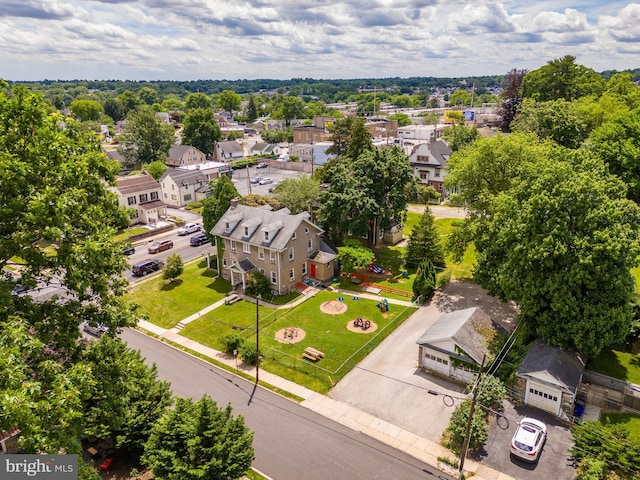 bird's eye view