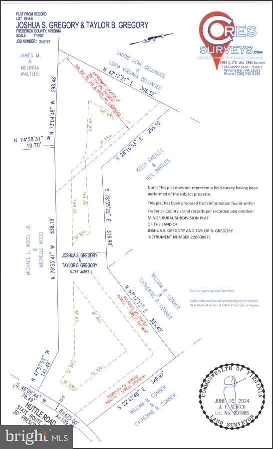 140 Huttle Rd, Stephens City VA, 22655 land for sale