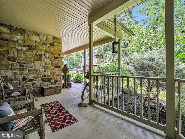 view of patio