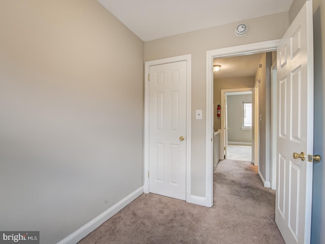 interior space with light colored carpet