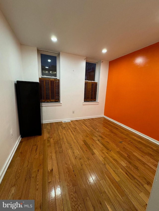 interior space featuring hardwood / wood-style floors