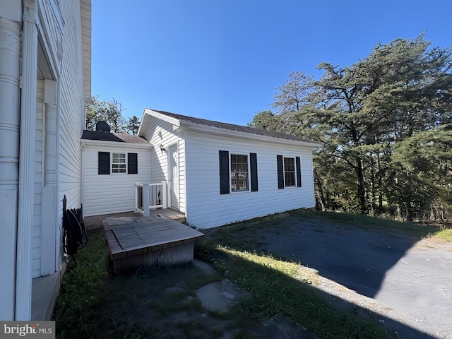 view of back of house