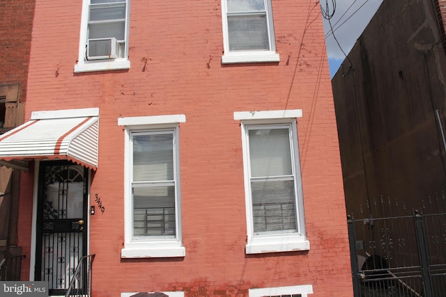 view of property exterior featuring cooling unit