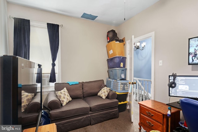 view of living room