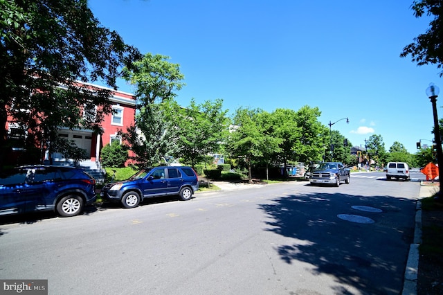 view of road