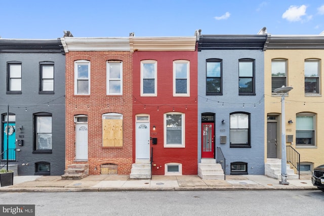 view of townhome / multi-family property