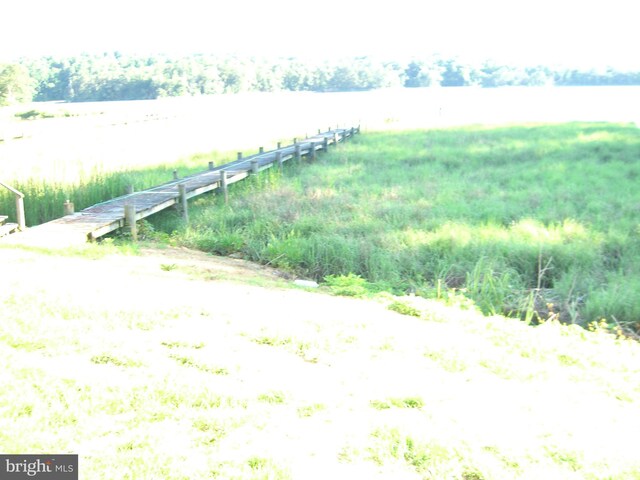 30087 Cross Woods Dr, Mechanicsville, MD 20659 - view of yard with a boat dock and a rural view