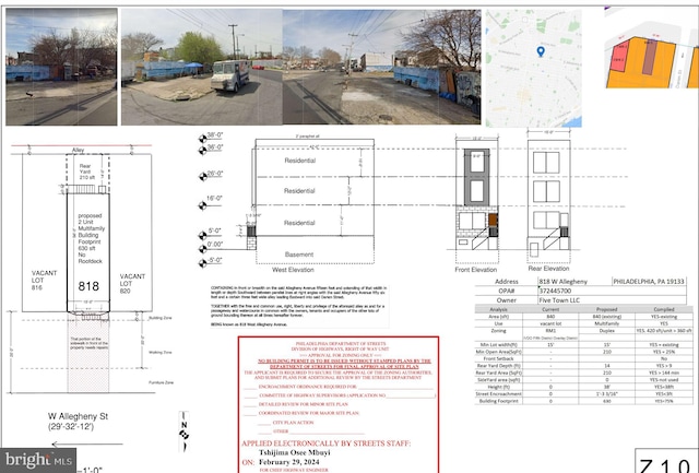 818 W Allegheny Ave, Philadelphia PA, 19133 land for sale