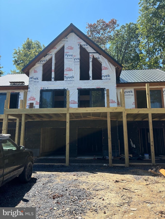 view of property with a carport