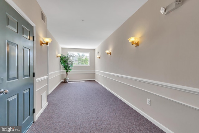 corridor featuring carpet