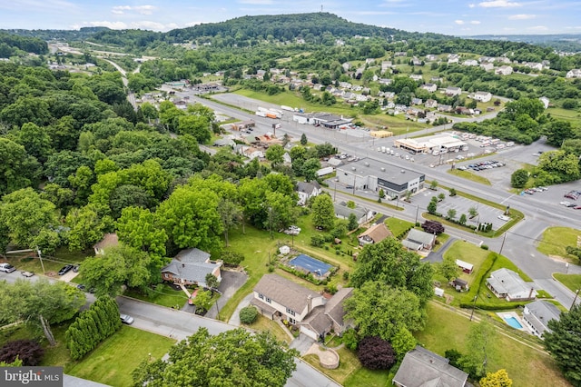 bird's eye view featuring a residential view