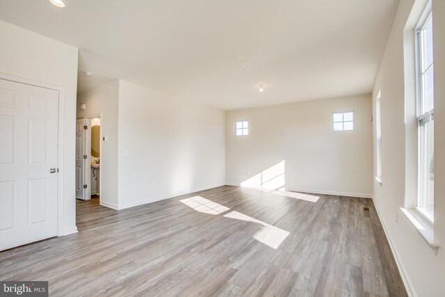 2107 Warrenton Rd, Fredericksburg, VA 22406 - unfurnished room with light wood finished floors and baseboards