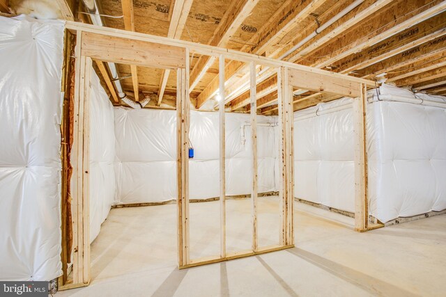 2107 Warrenton Rd, Fredericksburg, VA 22406 - view of unfinished below grade area