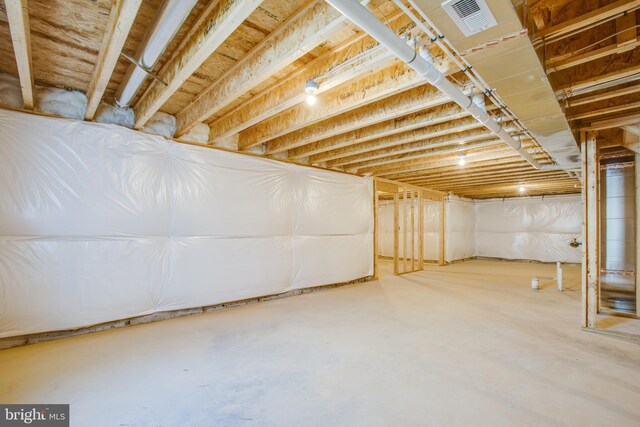 2107 Warrenton Rd, Fredericksburg, VA 22406 - view of unfinished basement