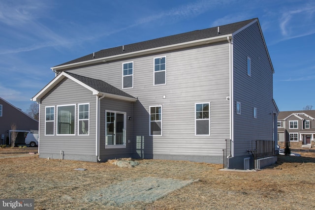 view of rear view of house