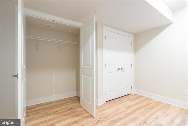 view of closet