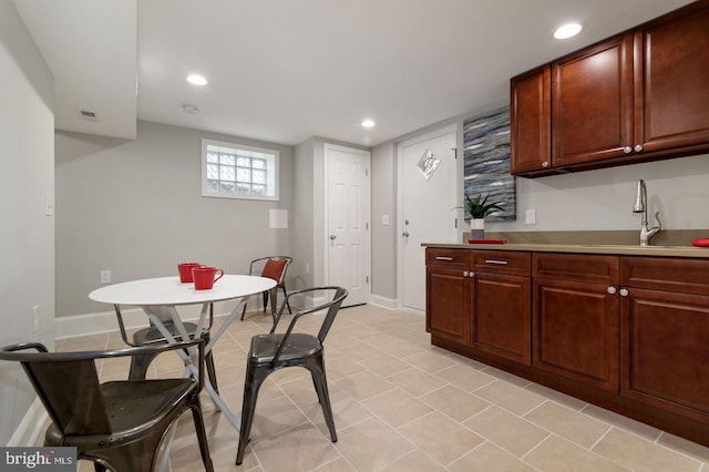 kitchen with sink