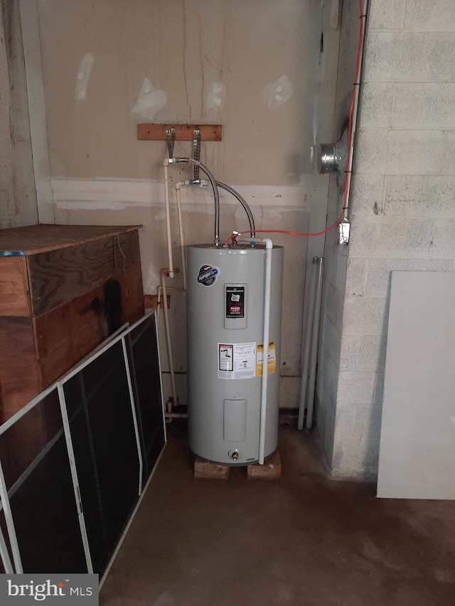 utilities with water heater