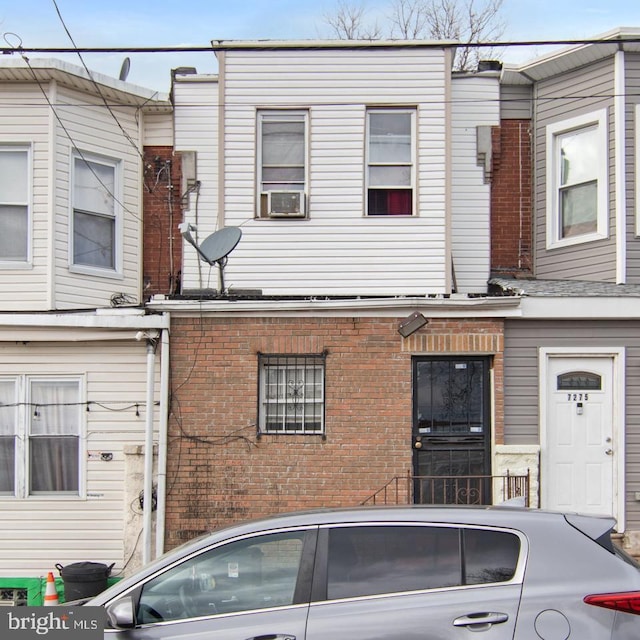 view of property featuring cooling unit