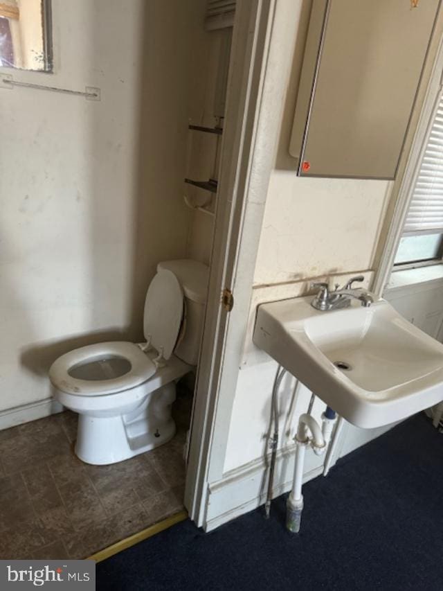 bathroom with toilet