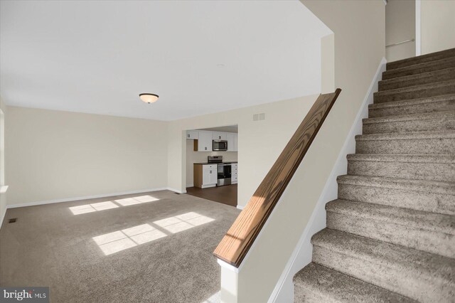 84 Limerick Ln, Selinsgrove, PA 17870 - staircase featuring carpet flooring and baseboards