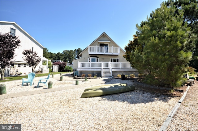 view of rear view of house