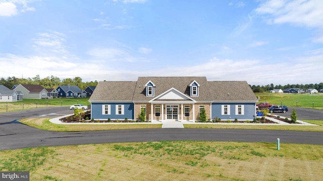 view of cape cod home