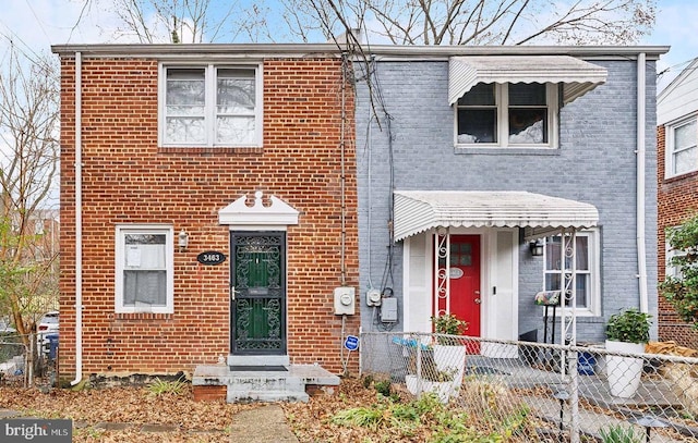 view of townhome / multi-family property