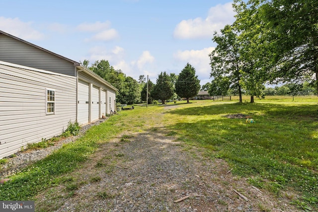 view of yard