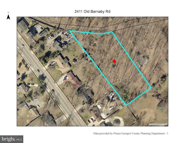 2411 Old Barnaby Rd, Temple Hills MD, 20748 land for sale