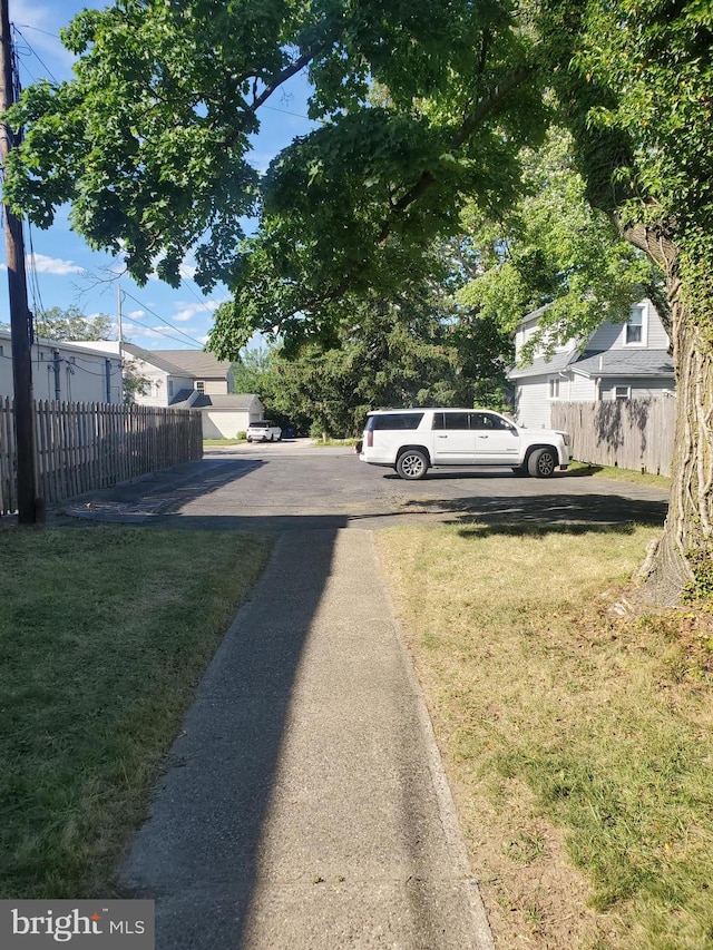 view of street