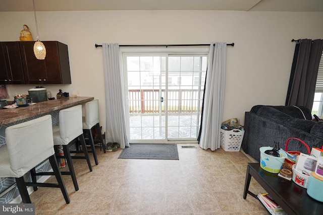 entryway featuring light tile patterned floors