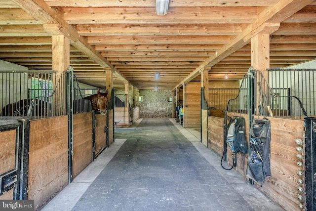 view of stable