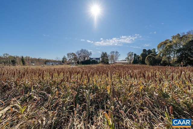 view of nature featuring a rural view