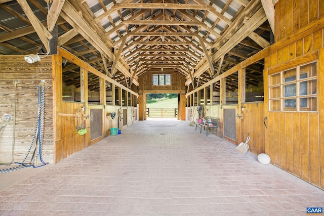 view of stable