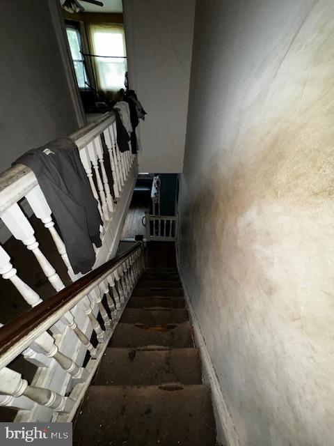 view of staircase