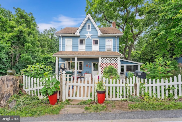 view of front of house