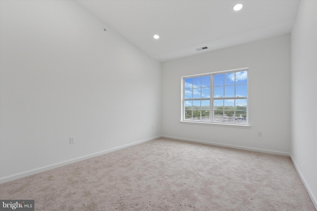 16333 River View Ct, Bristol, PA 19007 - carpeted spare room featuring recessed lighting and baseboards