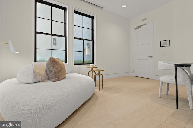 3255 Prospect St NW One, Unit One, Washington, DC 20007 - bedroom featuring light wood-type flooring and baseboards