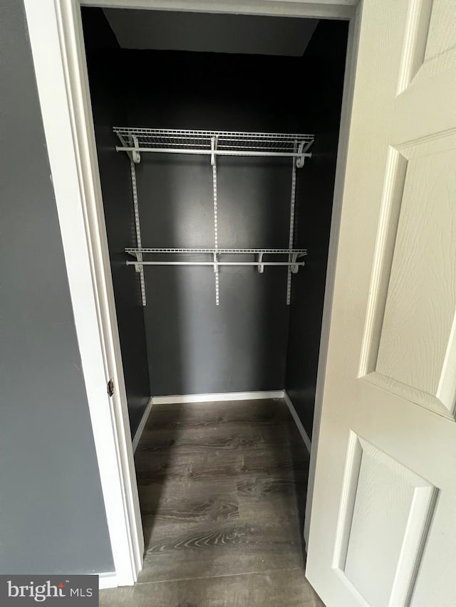 view of closet