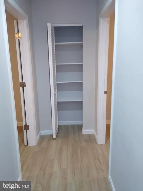 view of closet