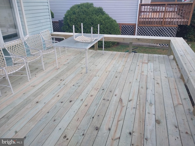 view of deck