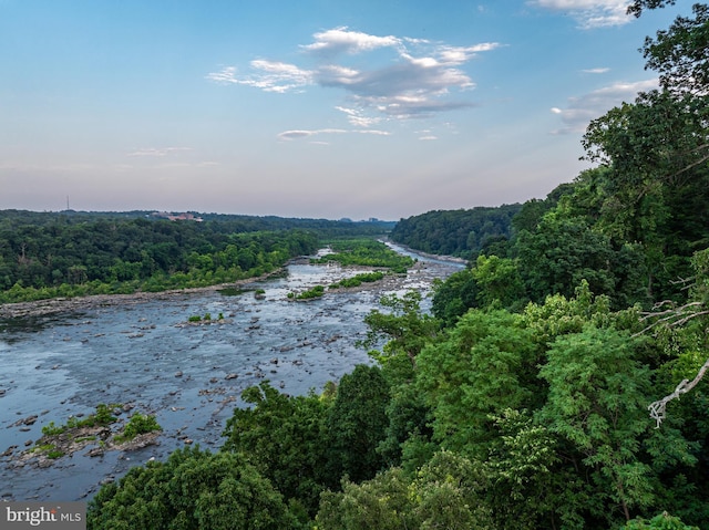 property view of water