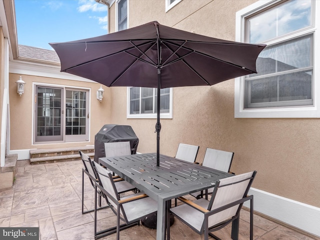 view of patio / terrace with grilling area