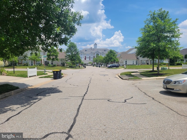 view of road