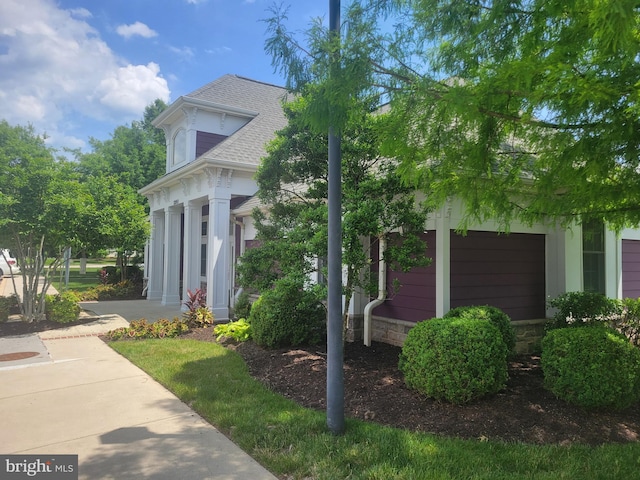 view of side of property