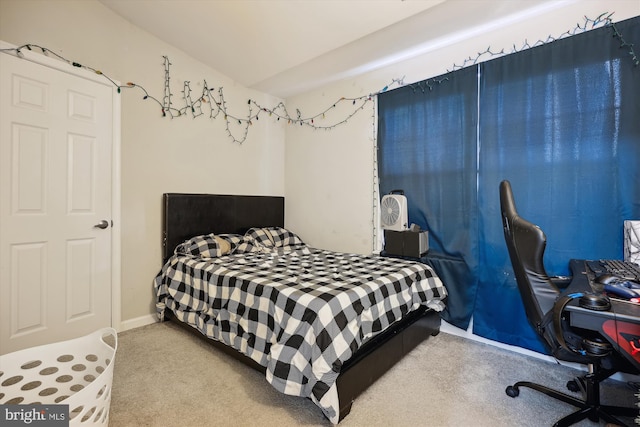 bedroom featuring carpet floors