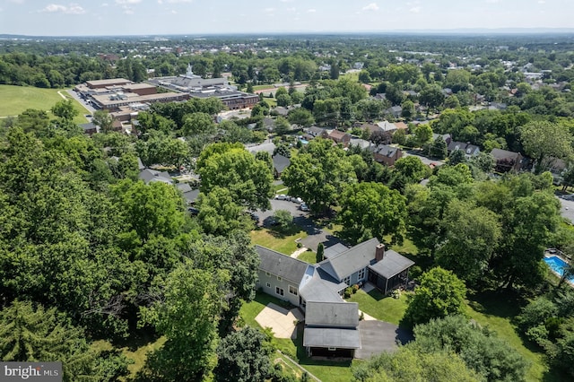 aerial view