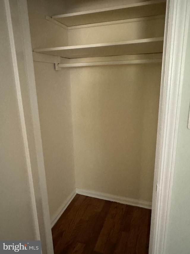 view of closet